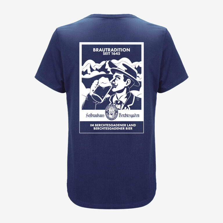 00 HHB Mann Shirt Navy Blue